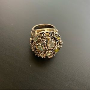 Rings sold together. Size 7; the colorful ring size is adjustable